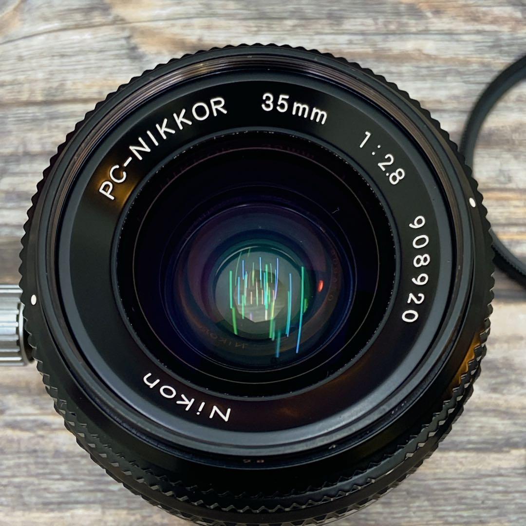 Nikon F2 フォトミックA PC-NIKKOR 35mm 2.8 レンズ