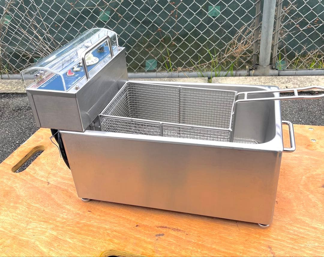 ニチワ卓上電気フライヤー 100V 2019年 8リットル