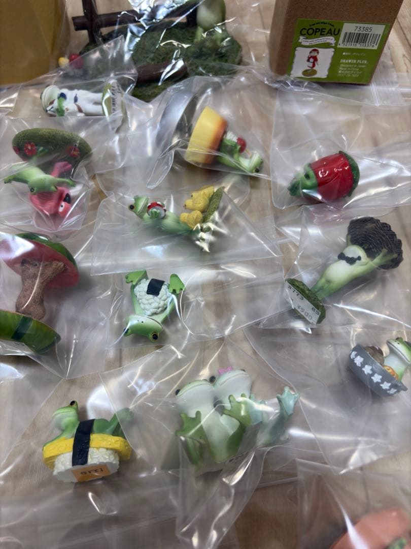 【増量】カエル コポー 置物 35点まとめ COPEAU フィギュア オルゴール