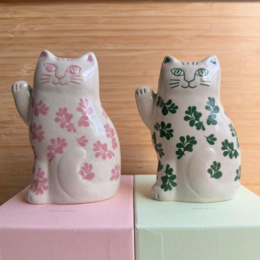 リサラーソン　まねくねこ　2個