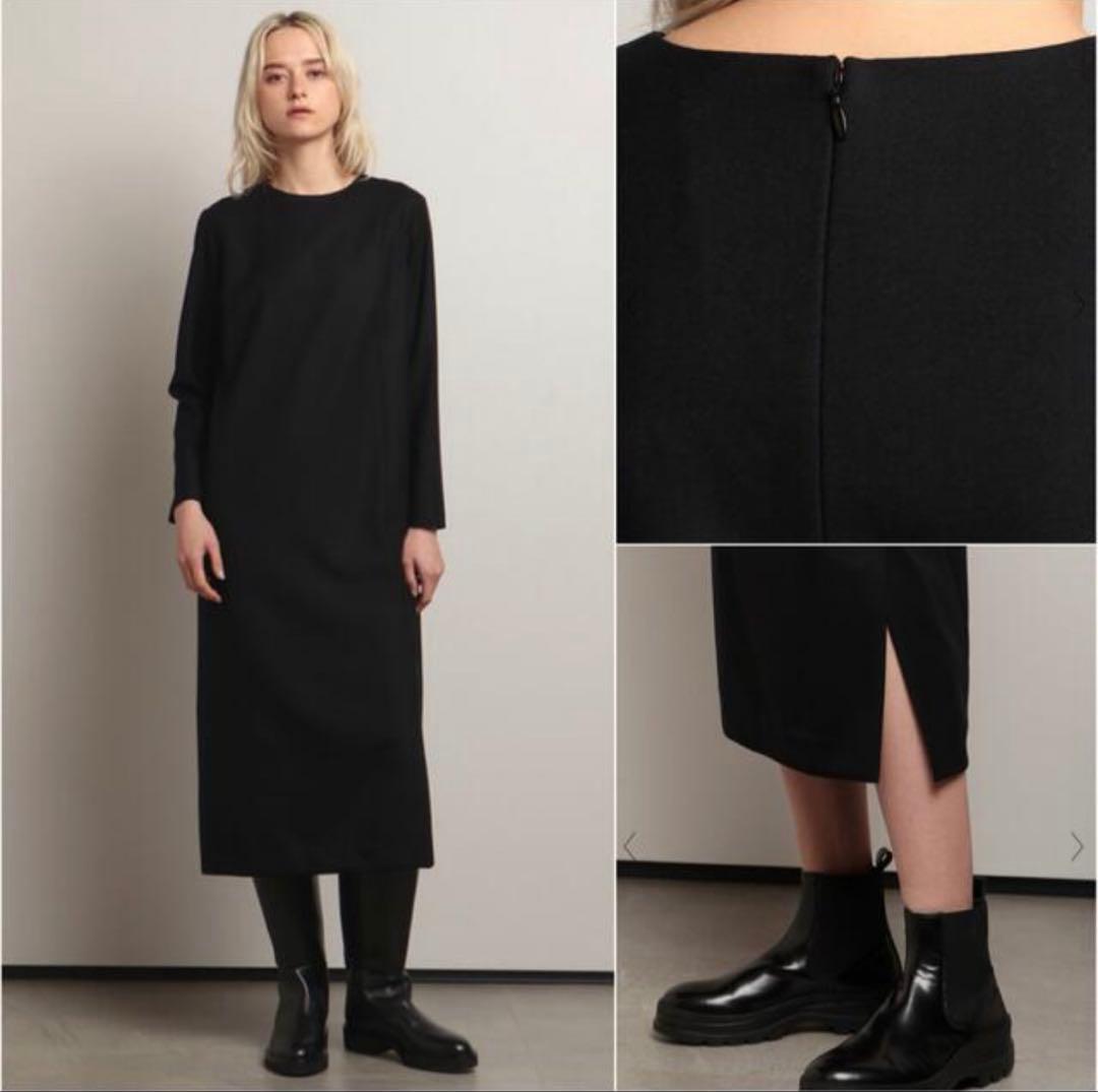 theory luxe 21AW ウォッシャブル SAXONY ワンピース