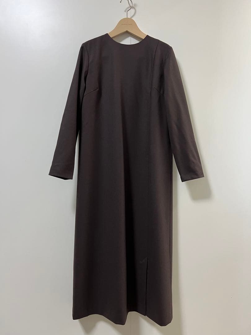 theory luxe 21AW ウォッシャブル SAXONY ワンピース