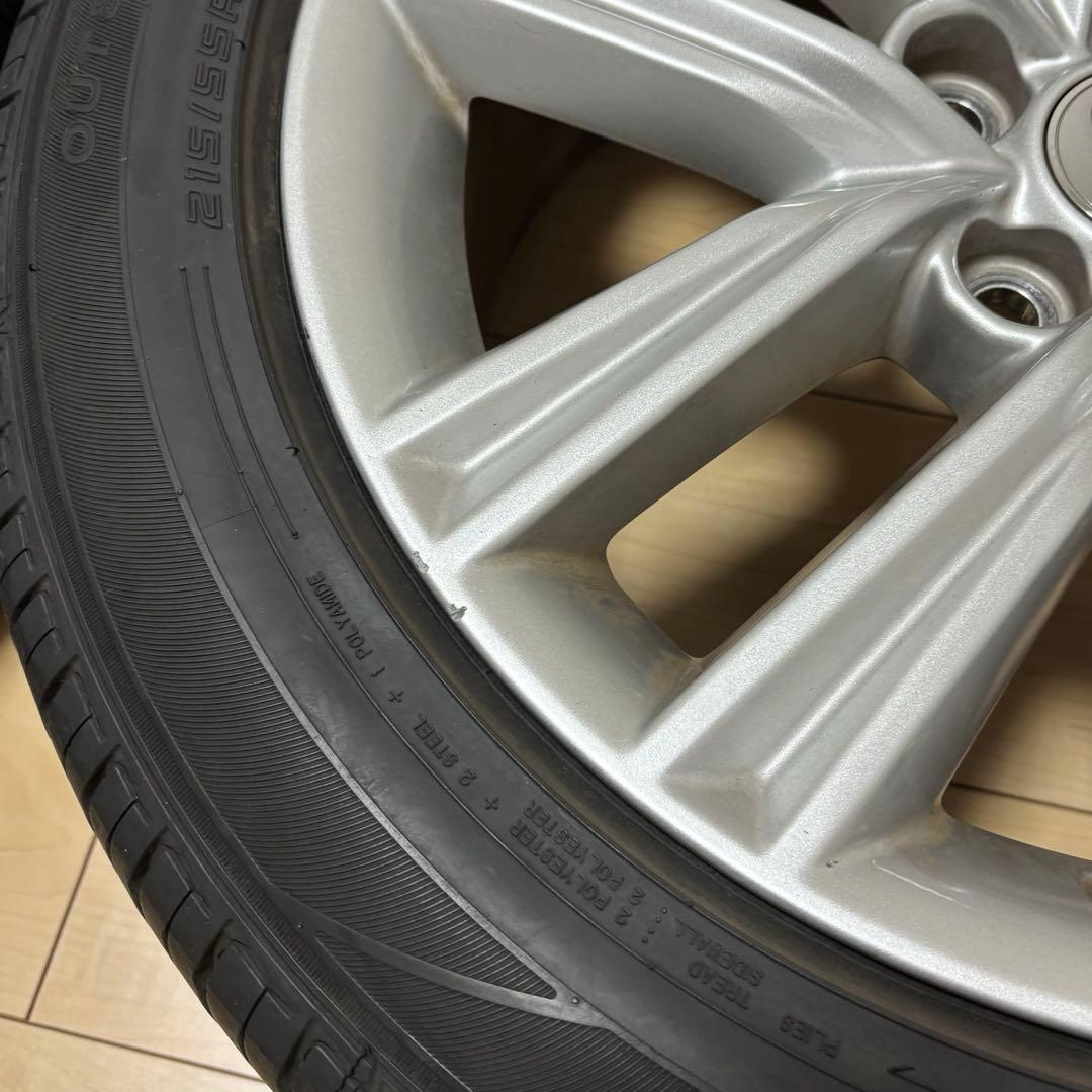 手渡し限定 210系クラウンアスリート 純正ホイール 17インチ