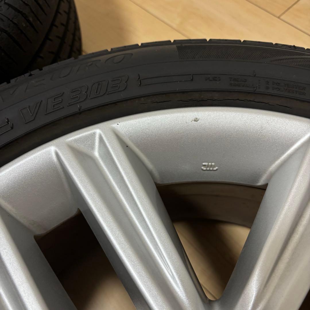 手渡し限定 210系クラウンアスリート 純正ホイール 17インチ