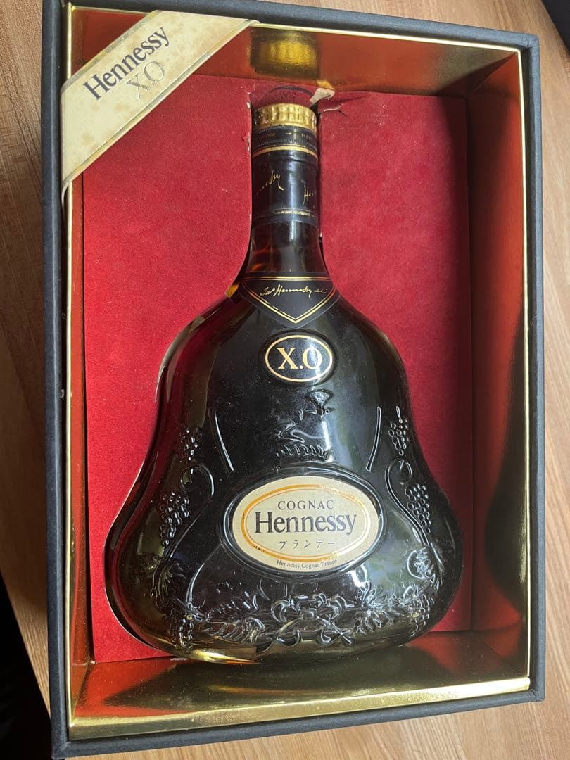 Hennessy XO コニャック レッドボックス付き
