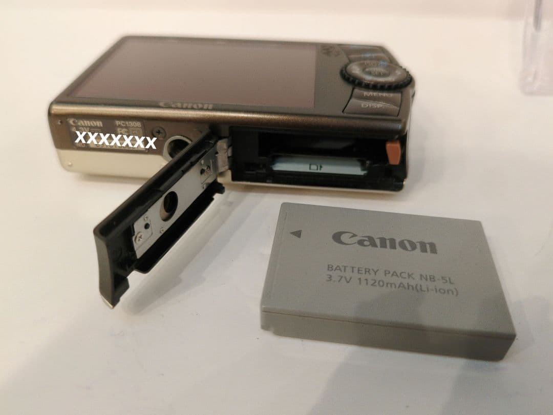 【ジャンク】Canon IXY DIGITAL 920IS ゴールド デジカメ