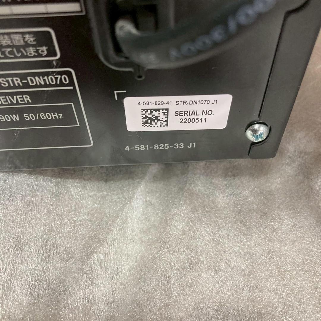 SONY マルチチャンネルインテグレートAVアンプ STR-DN1070