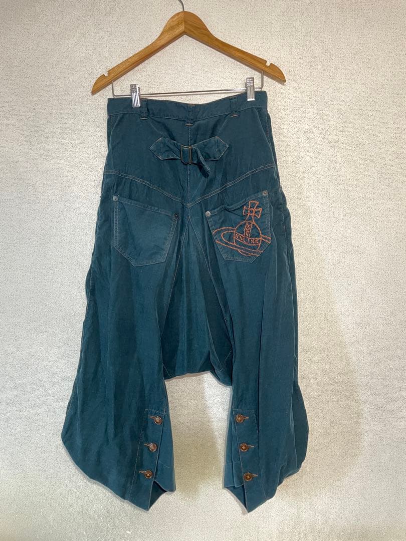 【希少】Vivienne Westwood /BIGオーブ刺繍 サルエル