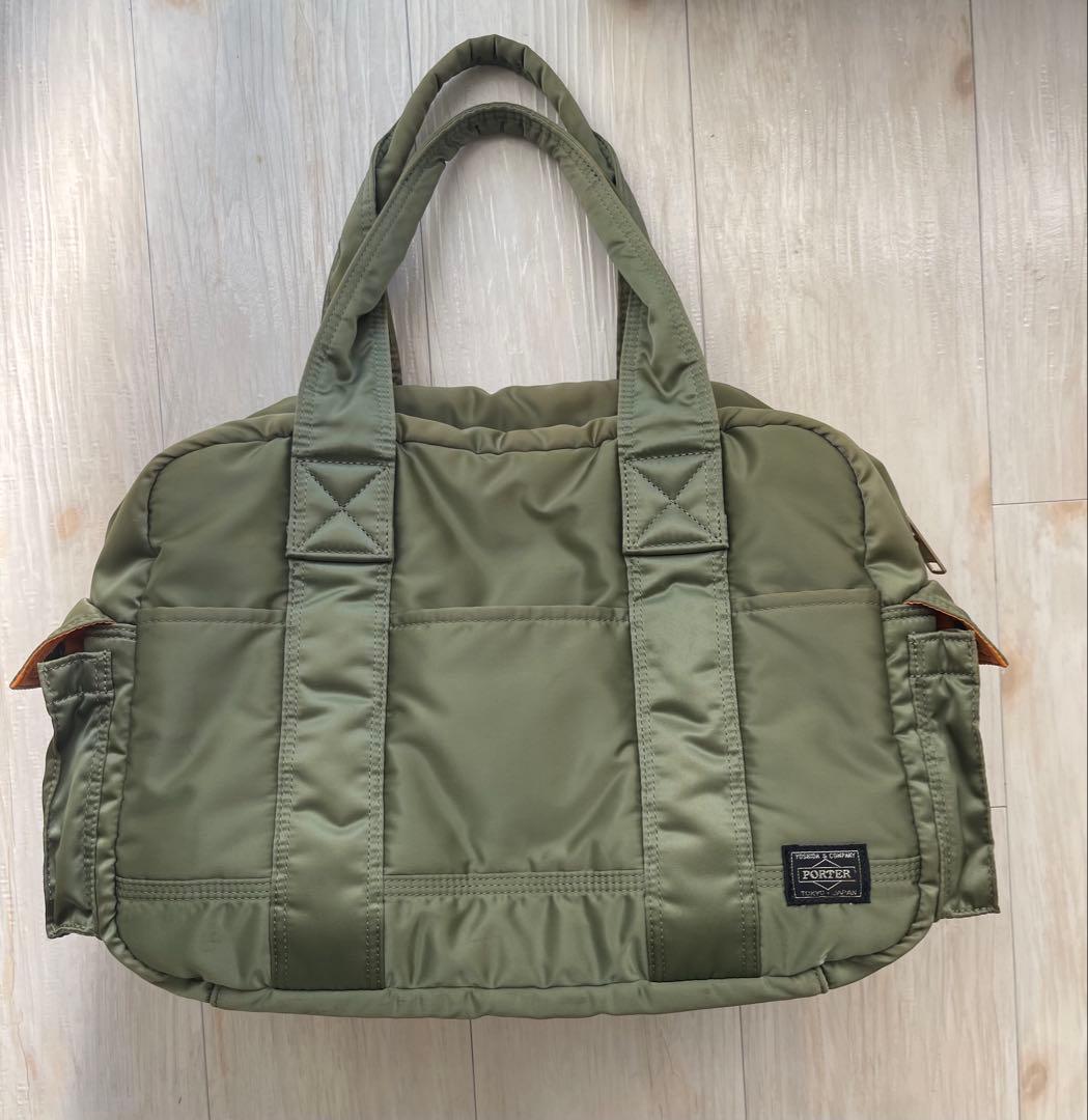 吉田カバン PORTER ボストンバッグ セージグリーン