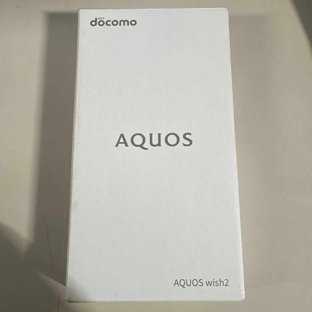 新品　docomo AQUOS wish2 本体　SIMフリー