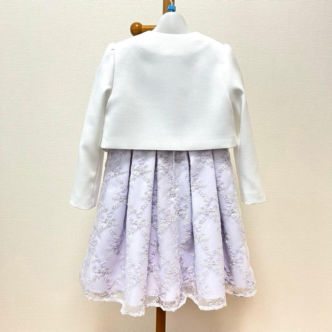 入学式 卒園式 ドレス・くつ下セット 120cm 19cm petit main