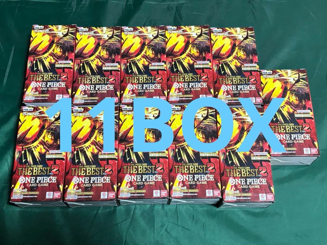 ワンピースカード　ザベスト2 the best2 BOX