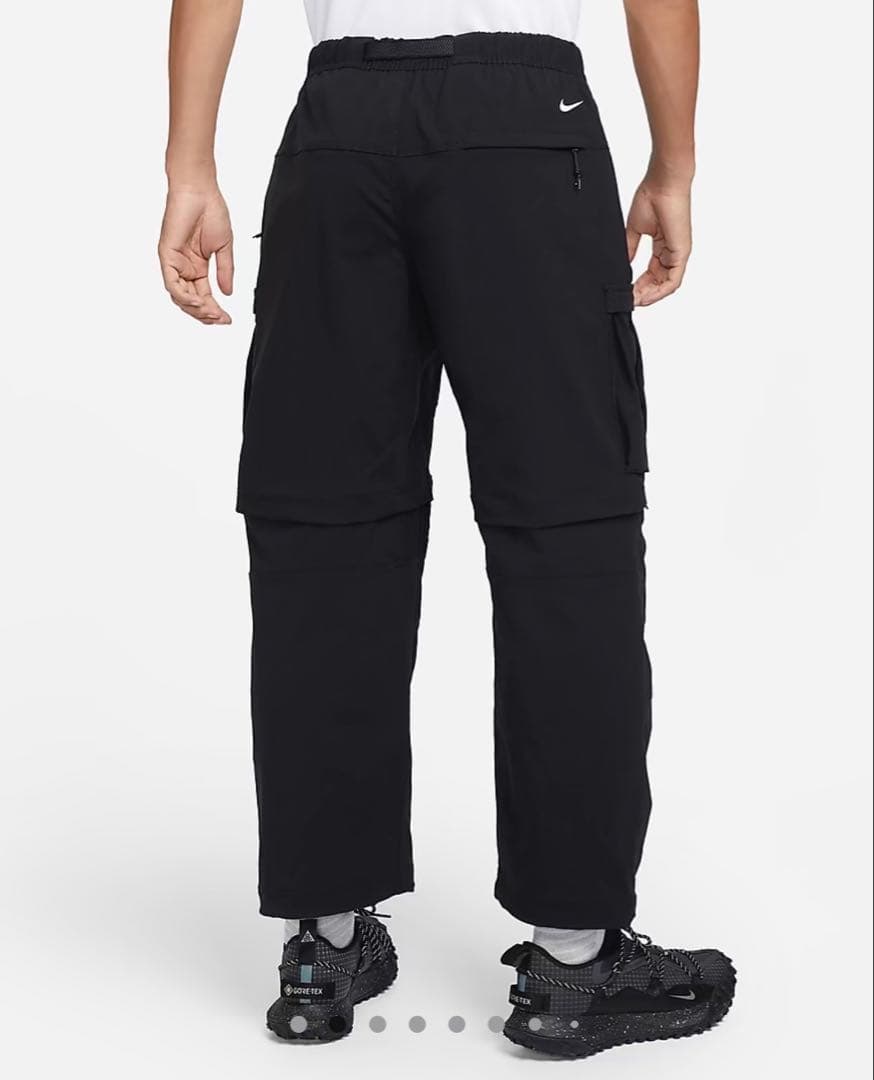 【新品】NIKE ACG コンバーチブル カーゴパンツ M ブラック 2WAY