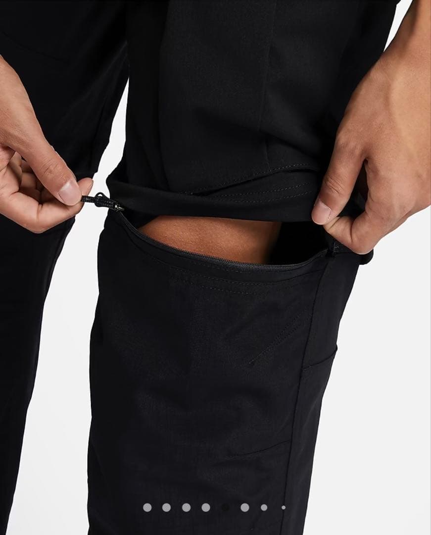 【新品】NIKE ACG コンバーチブル カーゴパンツ M ブラック 2WAY