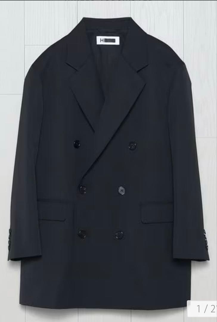 H BEAUTY&YOUTH ダブルブレストジャケット