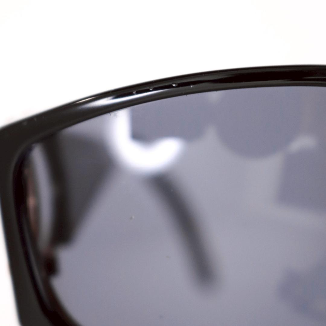 CHANEL ココマーク サングラス 黒×金 グレーレンズ ケース付 928