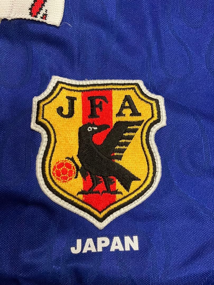 サッカー　日本代表　当時　ユニフォーム　Jリーグ　FIFA ワールドカップ　赤炎