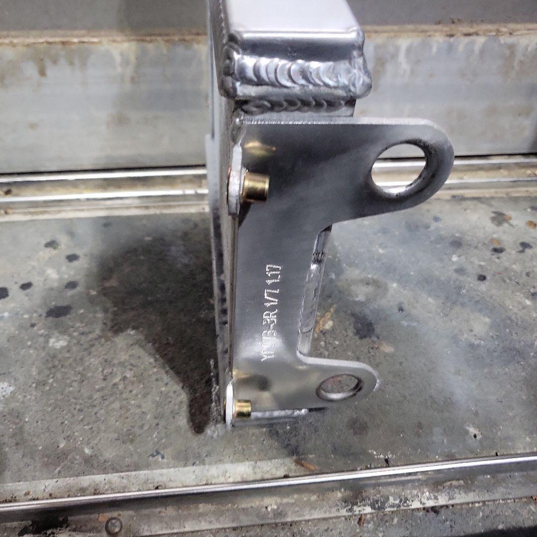 RZ250 350 アルミ ラジエーター　ホース付き