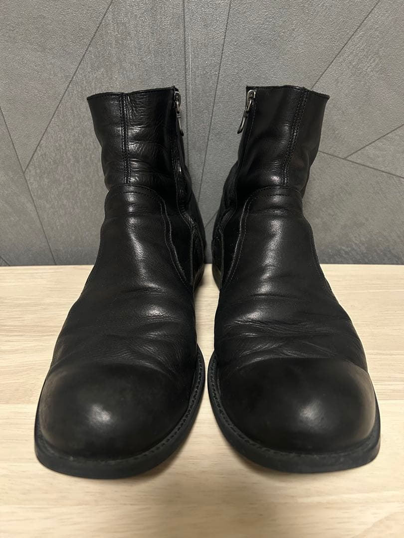 GOSTAR DE FUGA ペコスブーツ　日本製　本革　サイドジップ　ブーツ