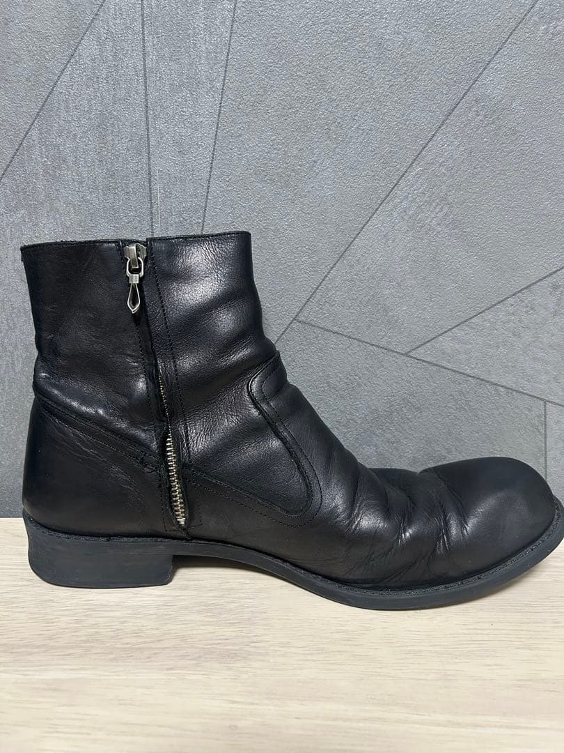 GOSTAR DE FUGA ペコスブーツ　日本製　本革　サイドジップ　ブーツ