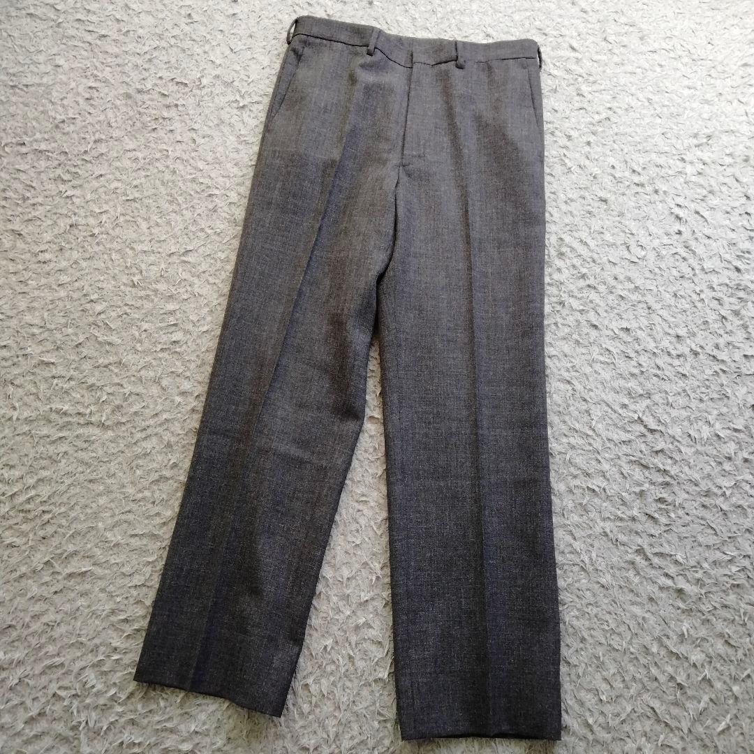 プラダ【美品】スラックス　極上ウール　50サイズ　PRADA　グレー系