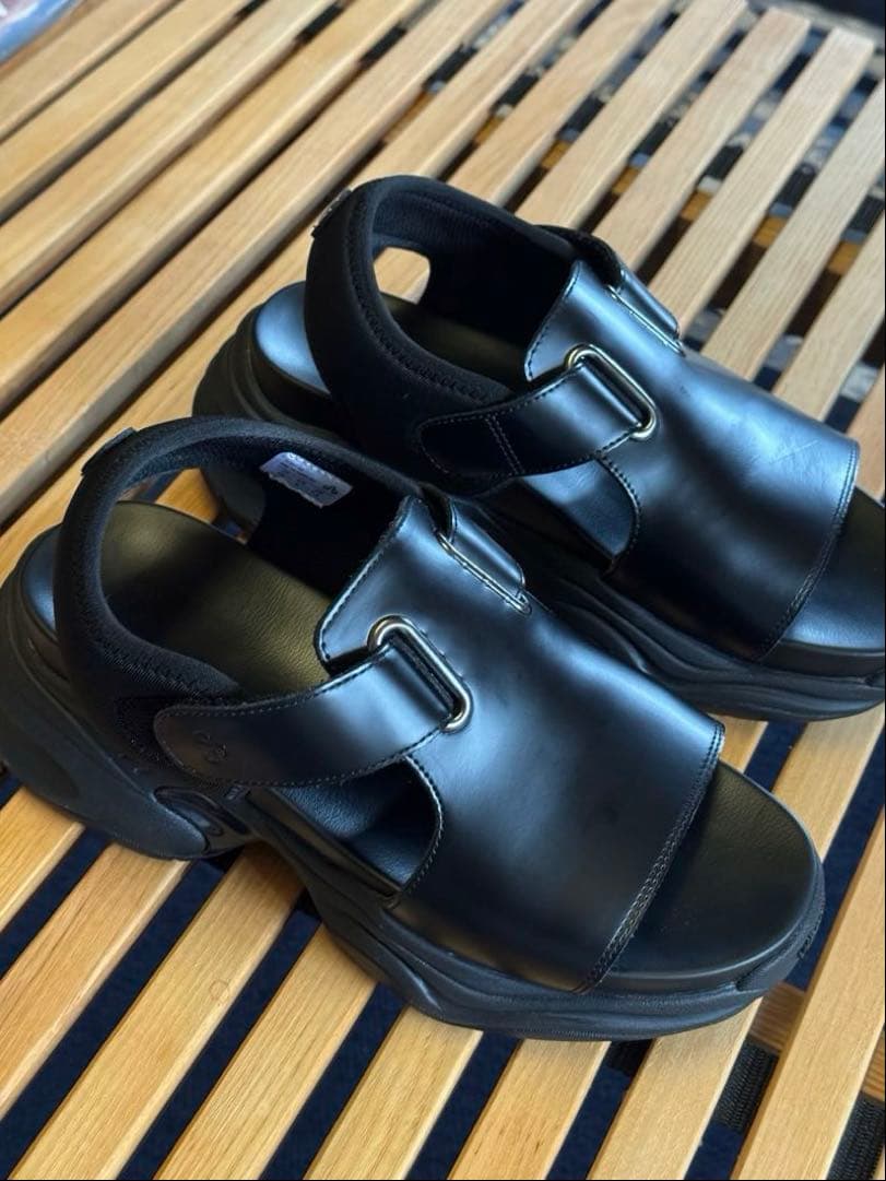 OAO オーエーオー MONOLITH レザーサンダル 26cm最安値