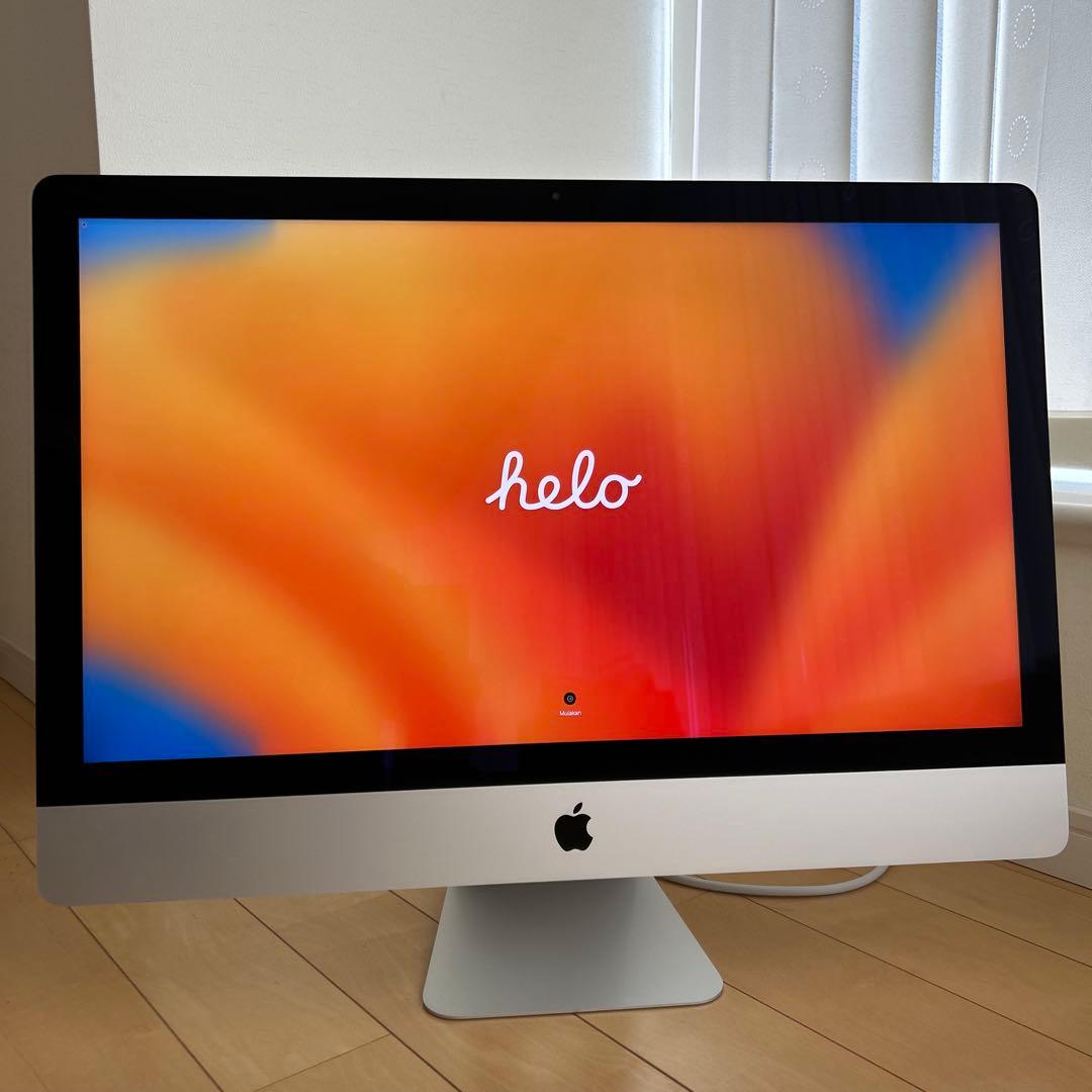 iMac 27インチ Retina 5K 2017 カスタマイズモデル　本体のみ
