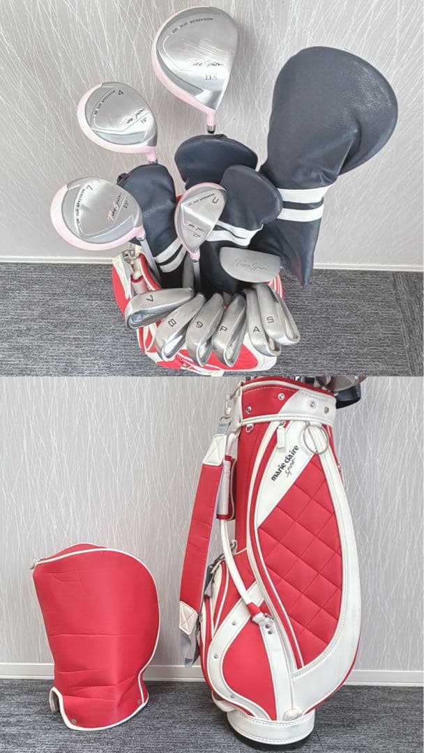 超豪華❗️Pure Spin 初心者 レディース ゴルフ クラブフルセット