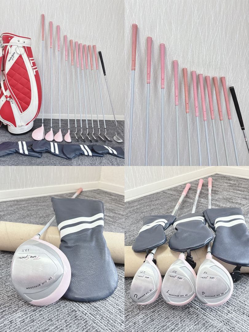 超豪華❗️Pure Spin 初心者 レディース ゴルフ クラブフルセット
