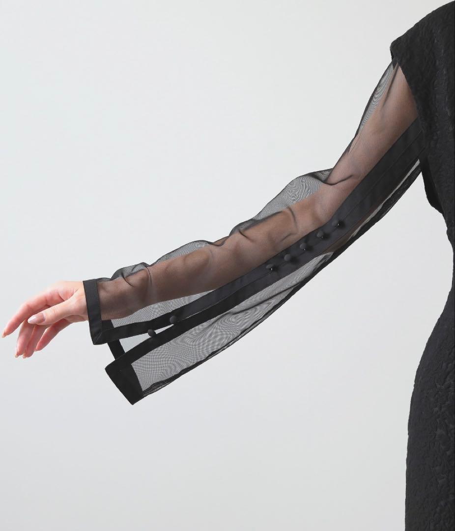 kana ジャガード ワンピース チュール トップス セット パーティー ドレス