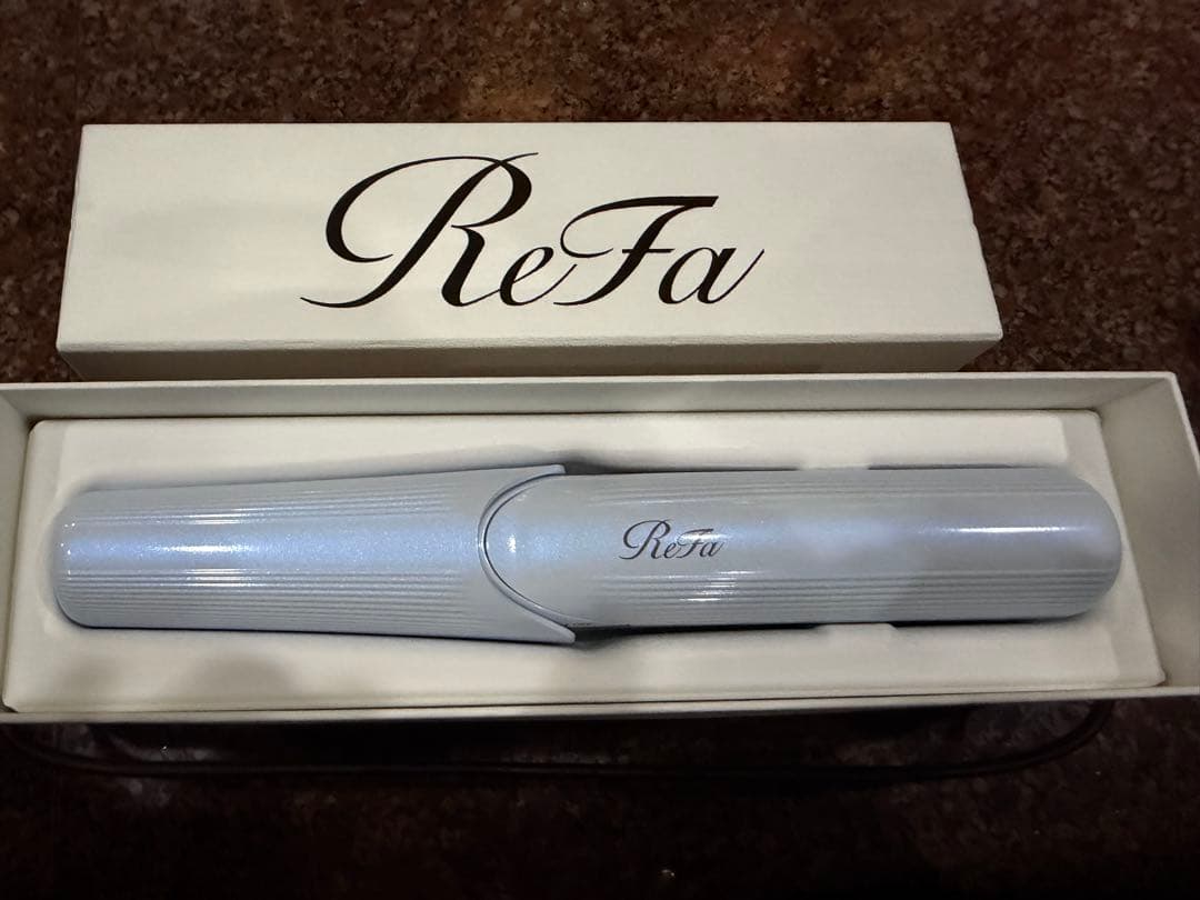 ReFa ストレートヘアアイロン シルバー 箱付き