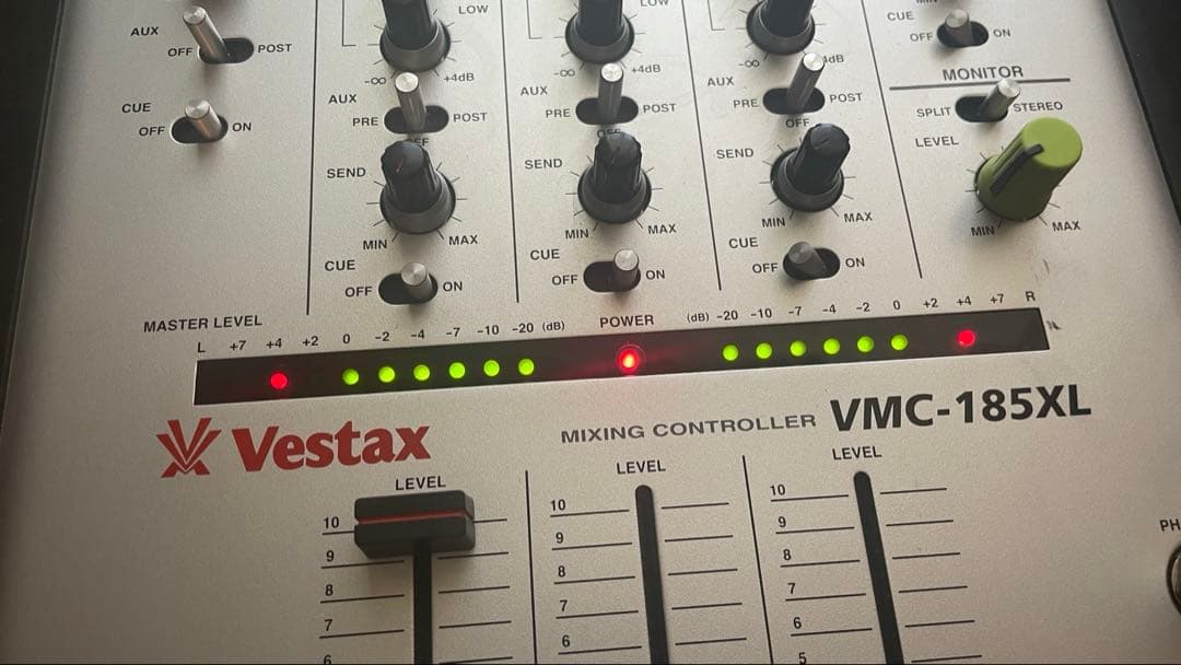 【音出確認済/純正AC付】Vestax VMC-185XL