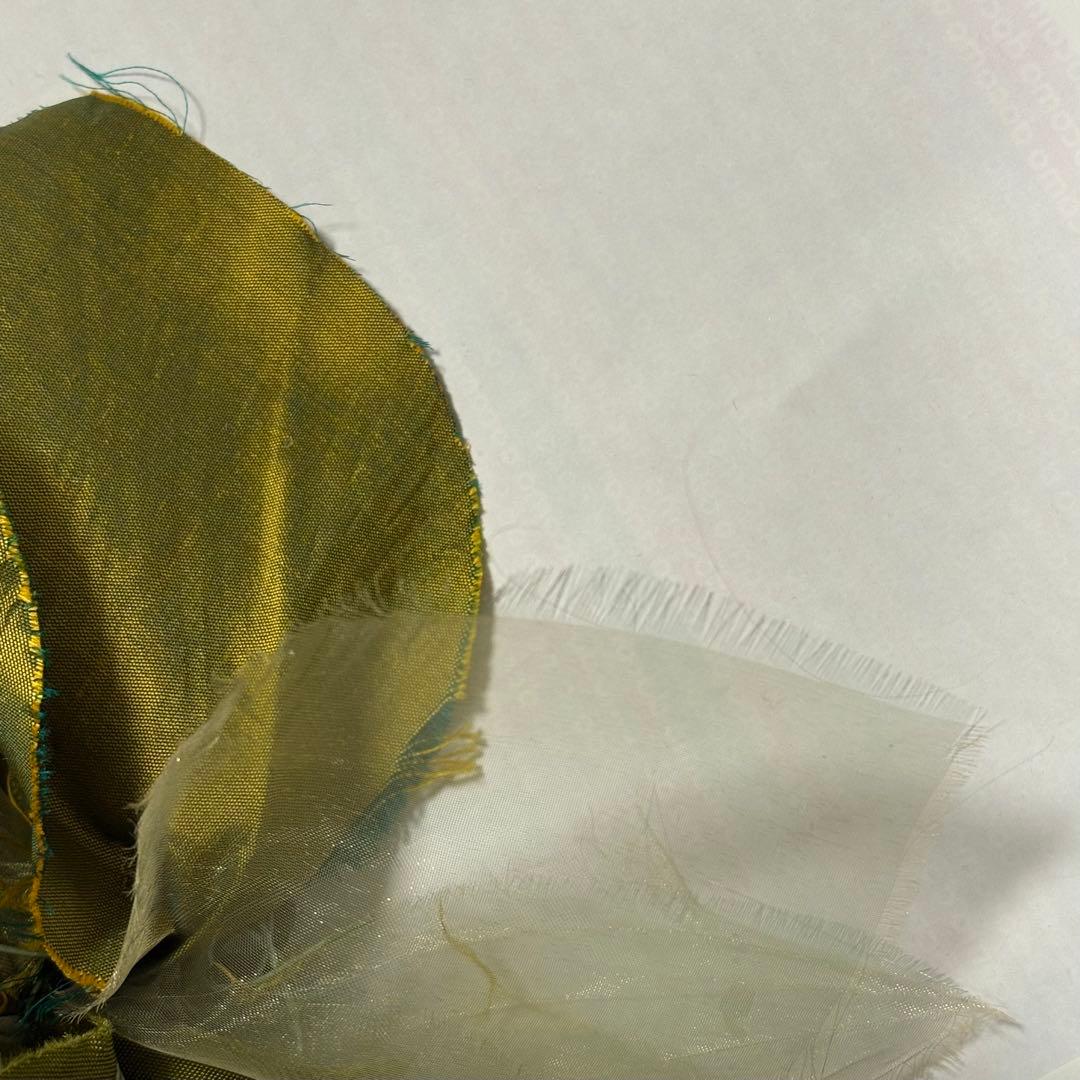 AIMER エメ　モスグリーンのドレス