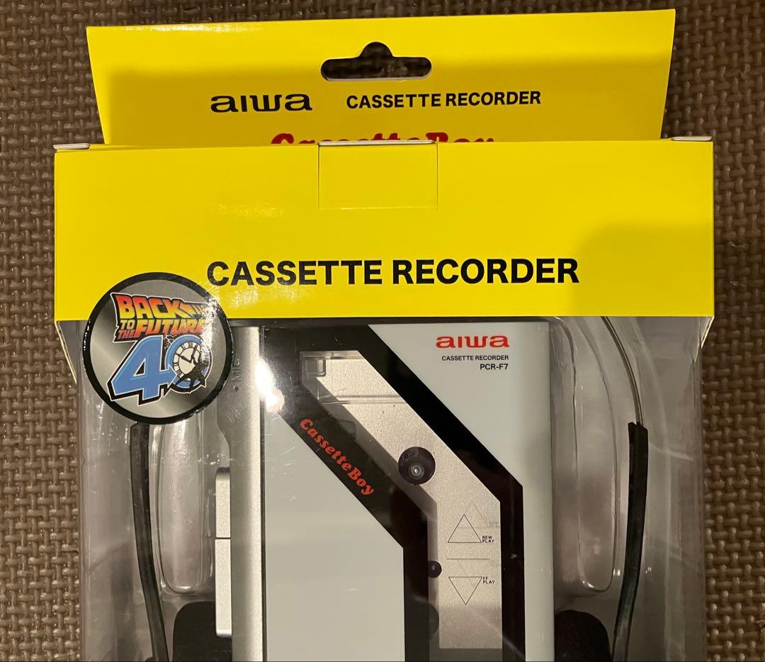 バック・トゥ・ザ・フューチャー aiwa カセットレコーダー PCR-F7...