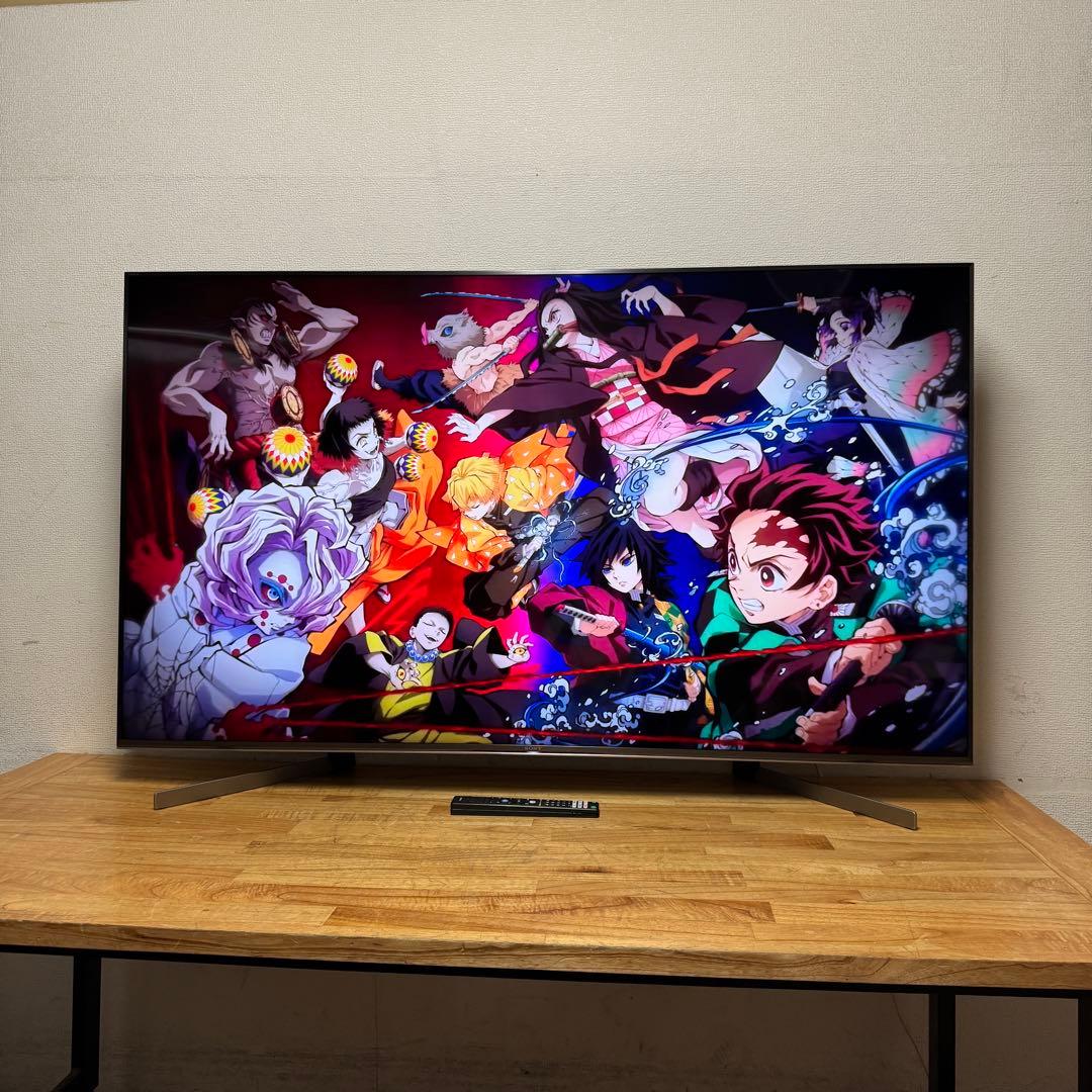 SONY 55V型 4K液晶テレビ BRAVIA KJ-55X9500G 動画○