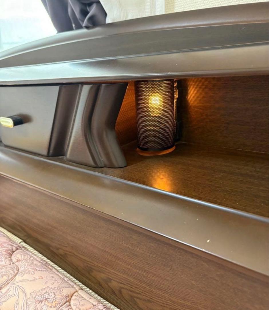 フランスベッド　マットレス&木製フレーム　送料込み