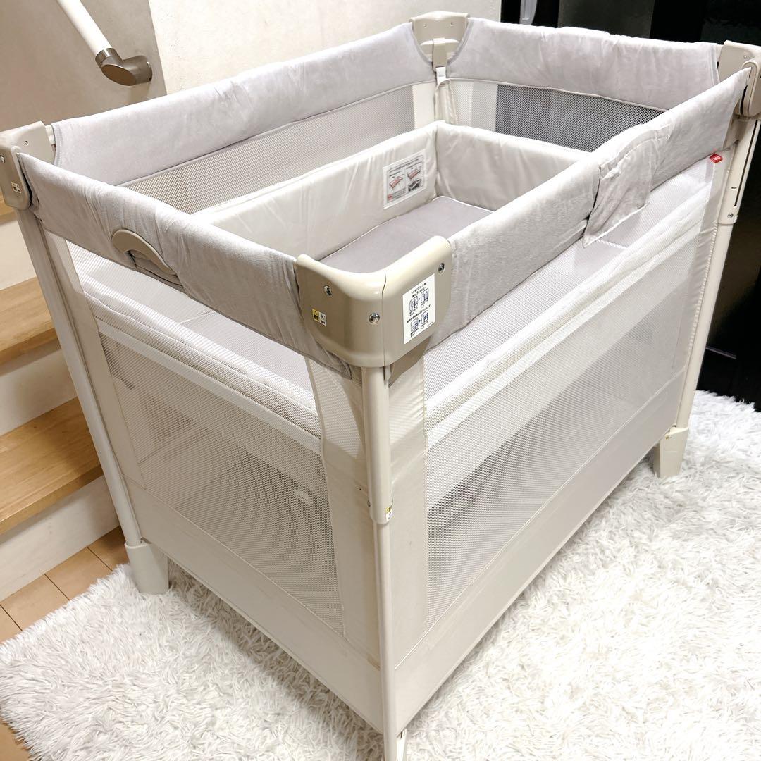 美品 Aprica ココネルエアープラス マット取り外し 洗濯可 アップリカ