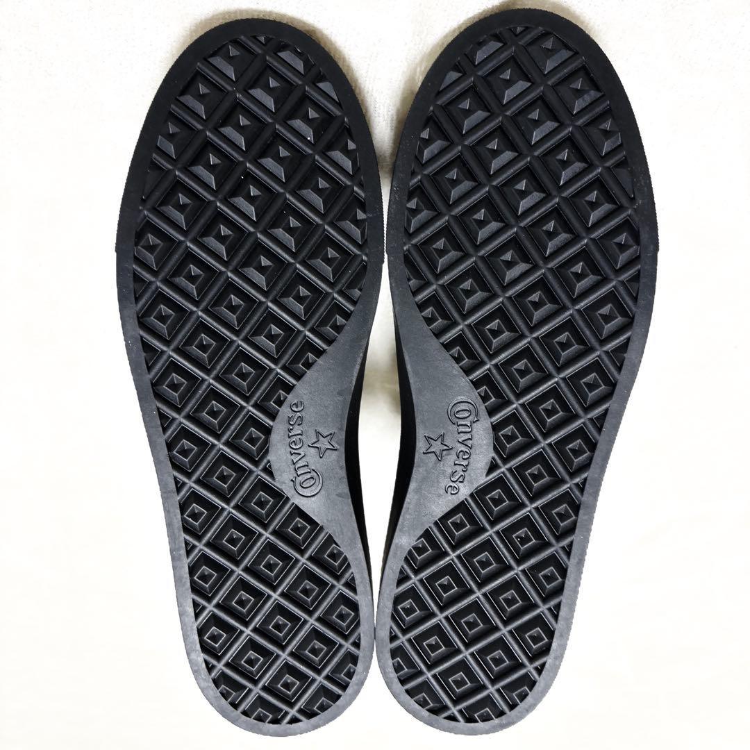 新品 本革 コンバース オールスター クップ エペ WR サイドゴアブーツ 黒