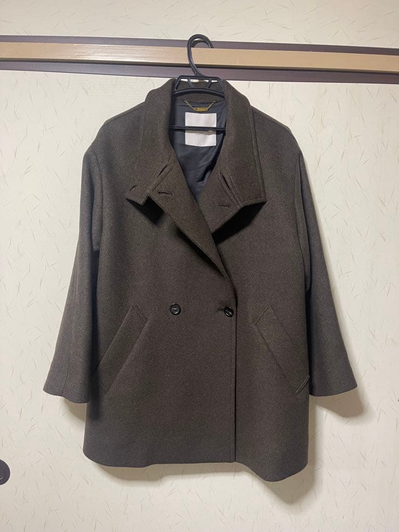 2024AW✨レサージュ　MANTECO GIOLICA スタンドショートコート