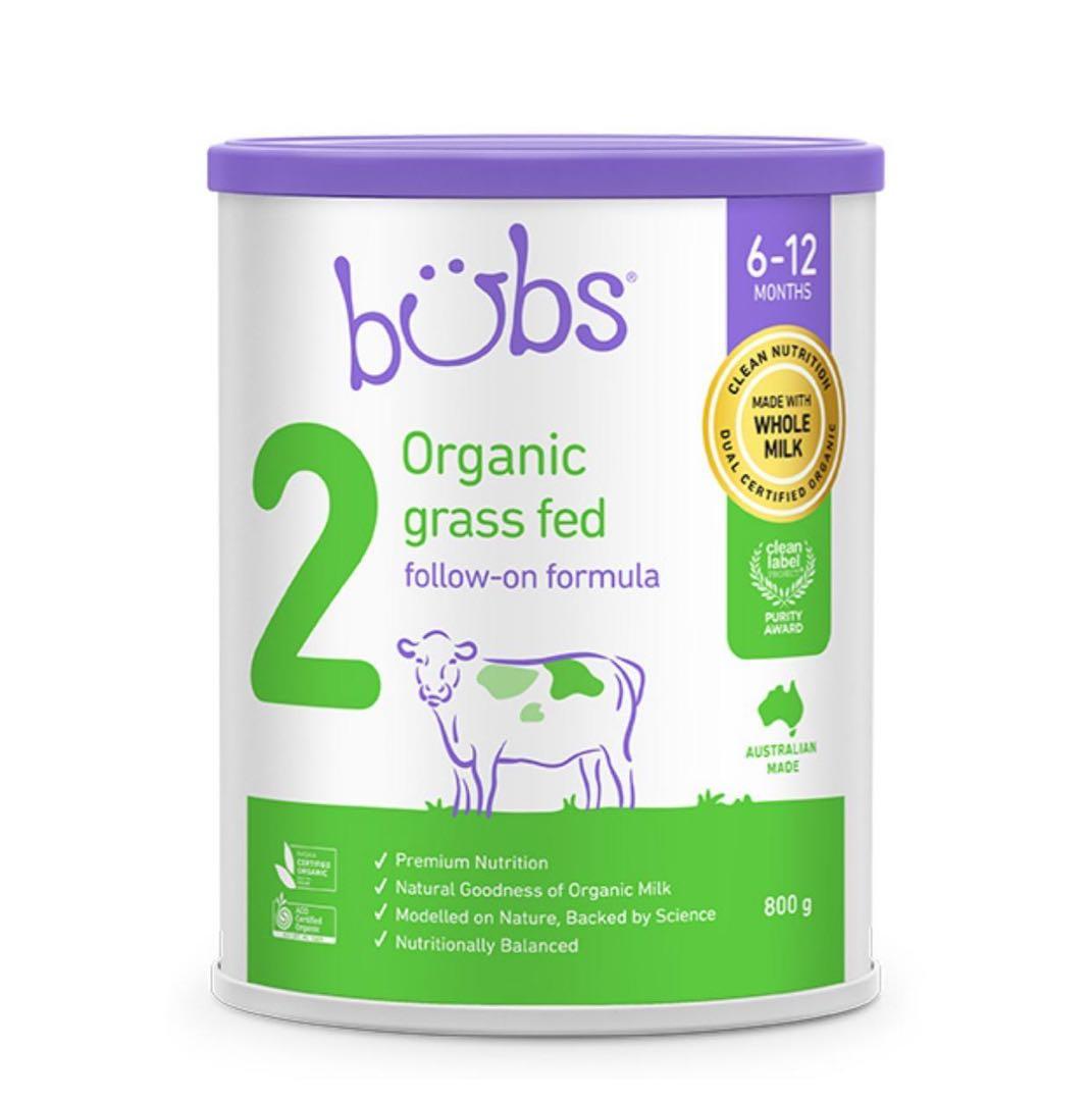 10缶 Bubs バブズ オーガニック 粉ミルク ステップ2 FREMON出品