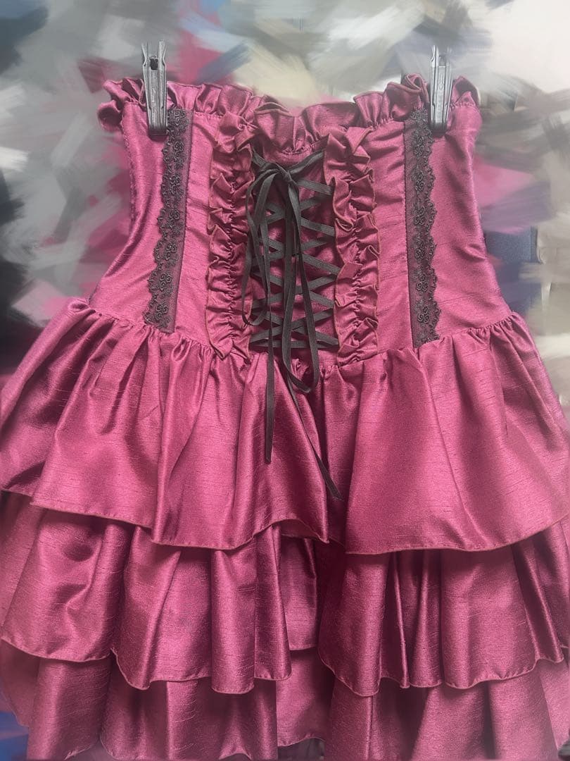 【頭物セット】アトリエピエロ　三段ミニコルセットスカート