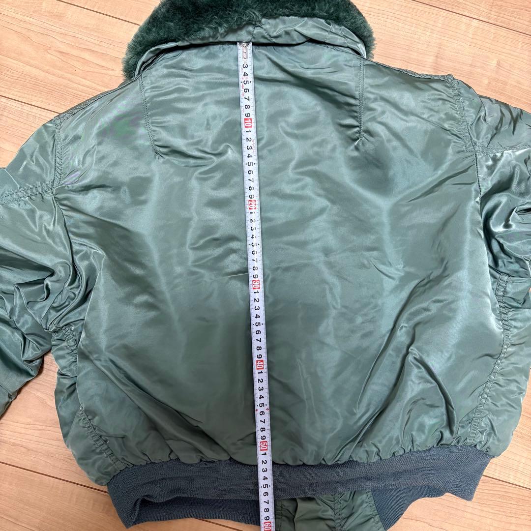 ALPHA INDUSTRIES フライトジャケット Ｂ-15D USA製XL