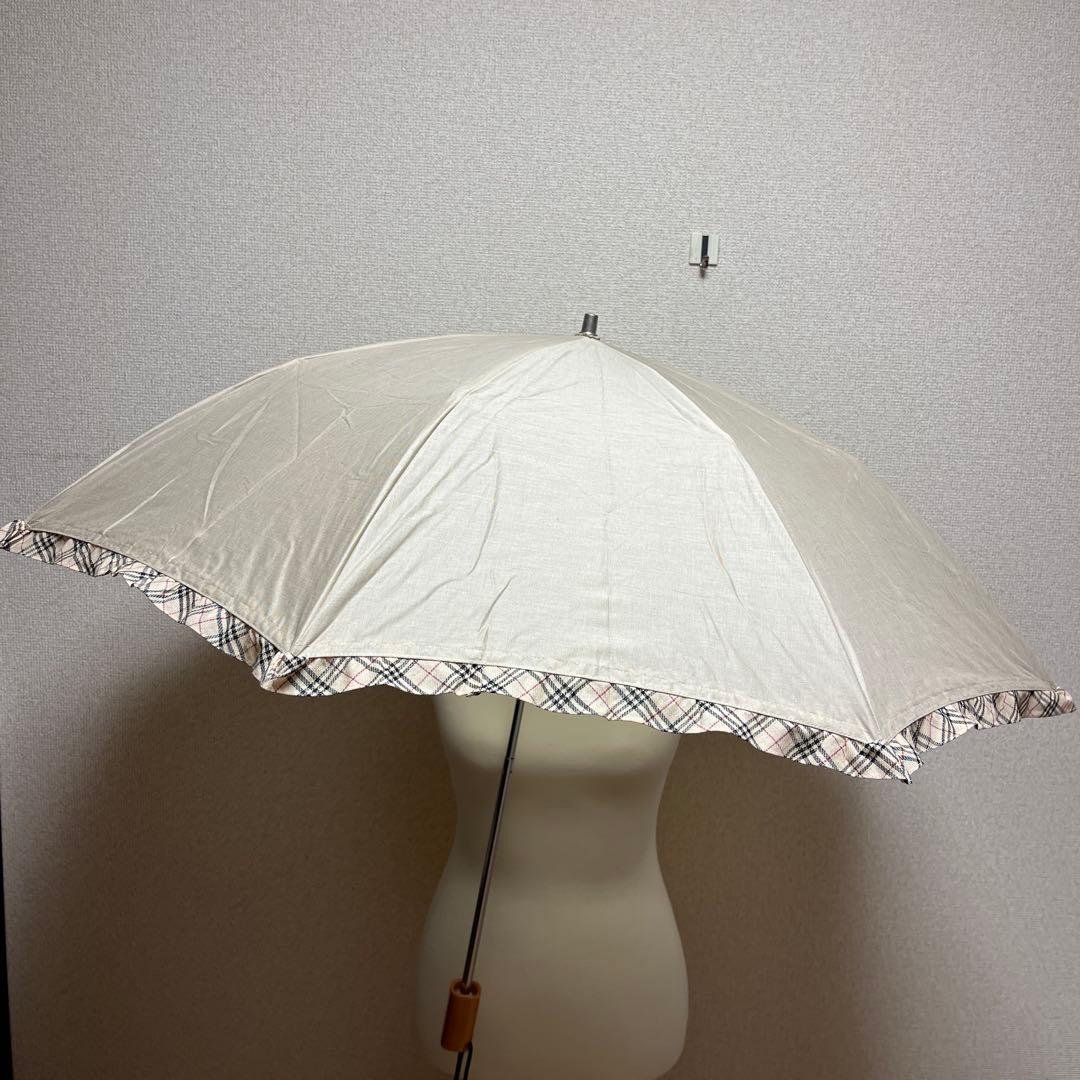 【美品】BURBERRY♡バーバリー　UV折りたたみ日傘