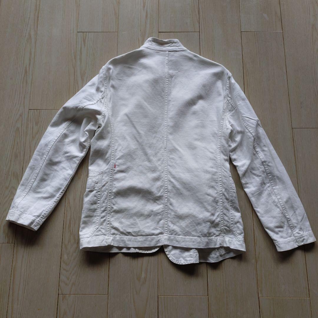 CASEY CASEY ホワイト テーラードジャケット【汚れなし】