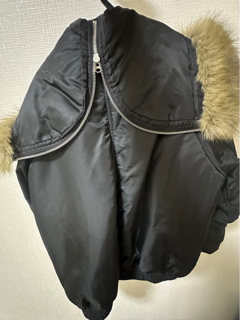 jouetie ルーズN2Bブルゾン　ダークミックス