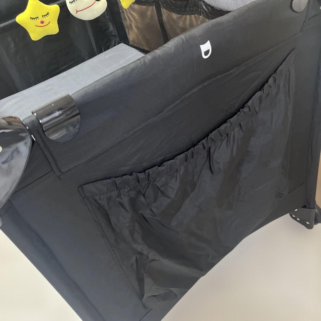 美品　カトージ　ベビーベッド　おしゃれ