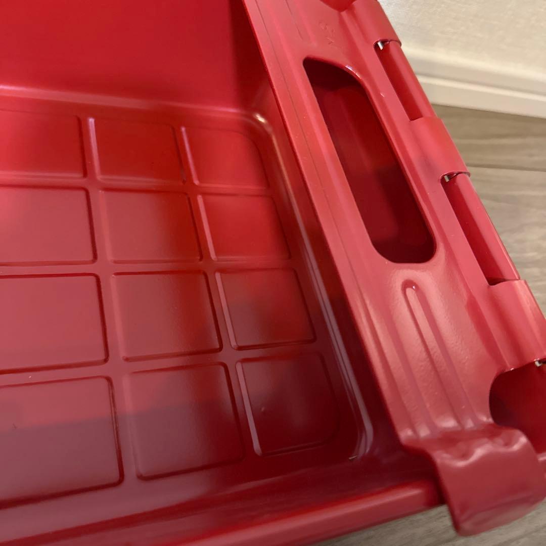 家具・インテリア HUMAN MADE STACKING BOX white red set