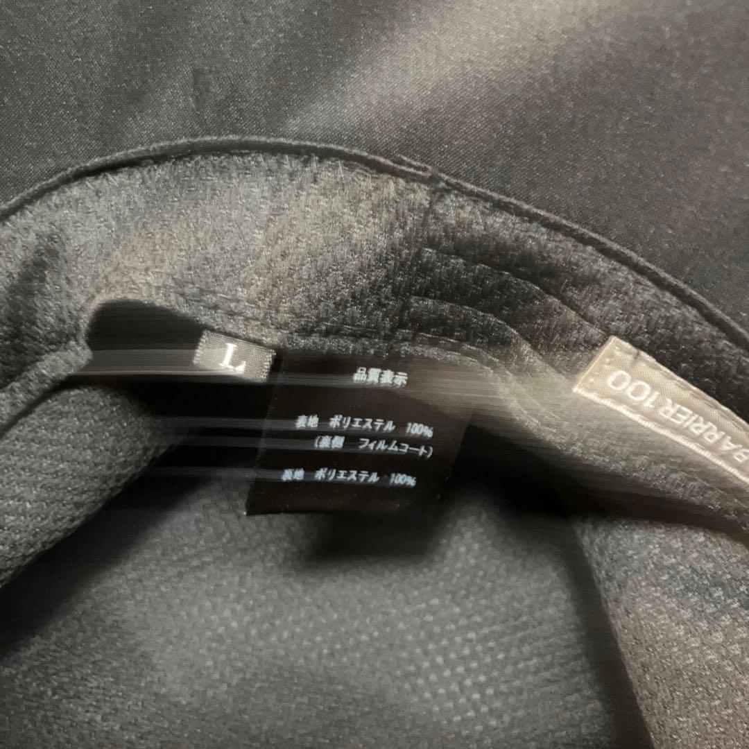 SUN BARRIER 100 ウィンドハット ブラック