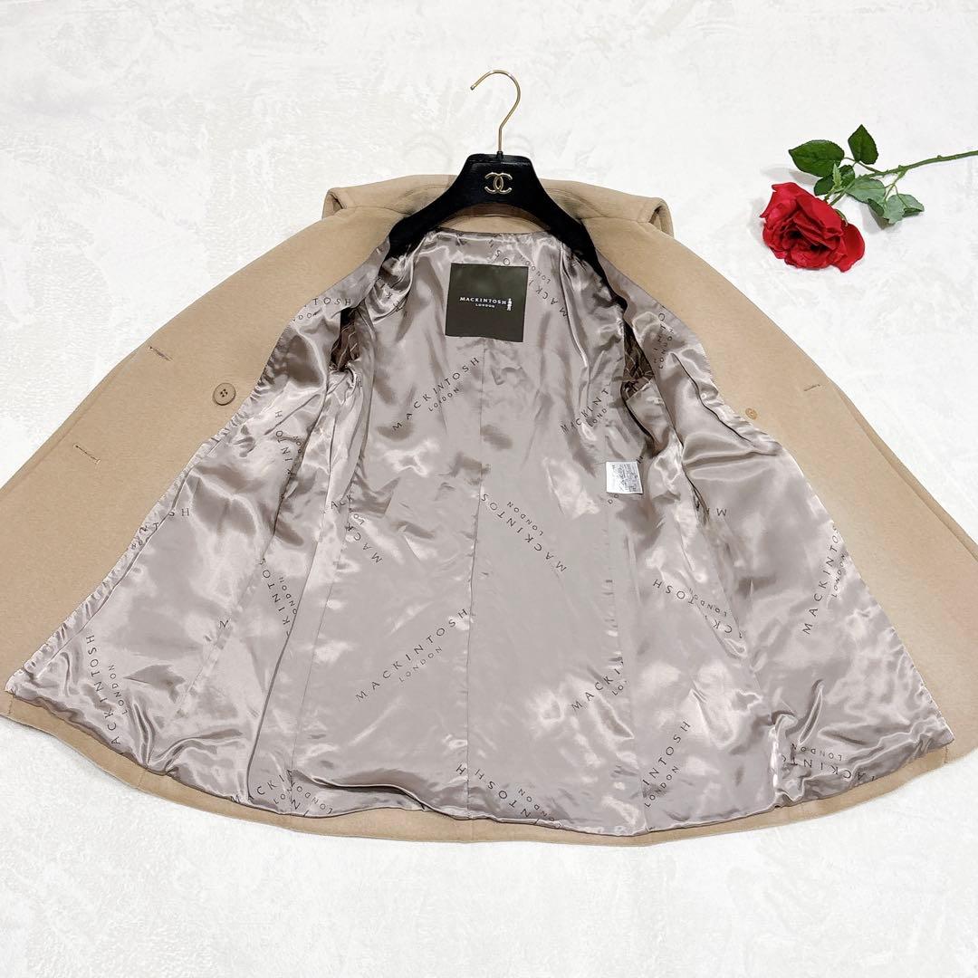 新品同様✨　マッキントッシュ　ロンドン　ピーコート　ウール　カシミヤ