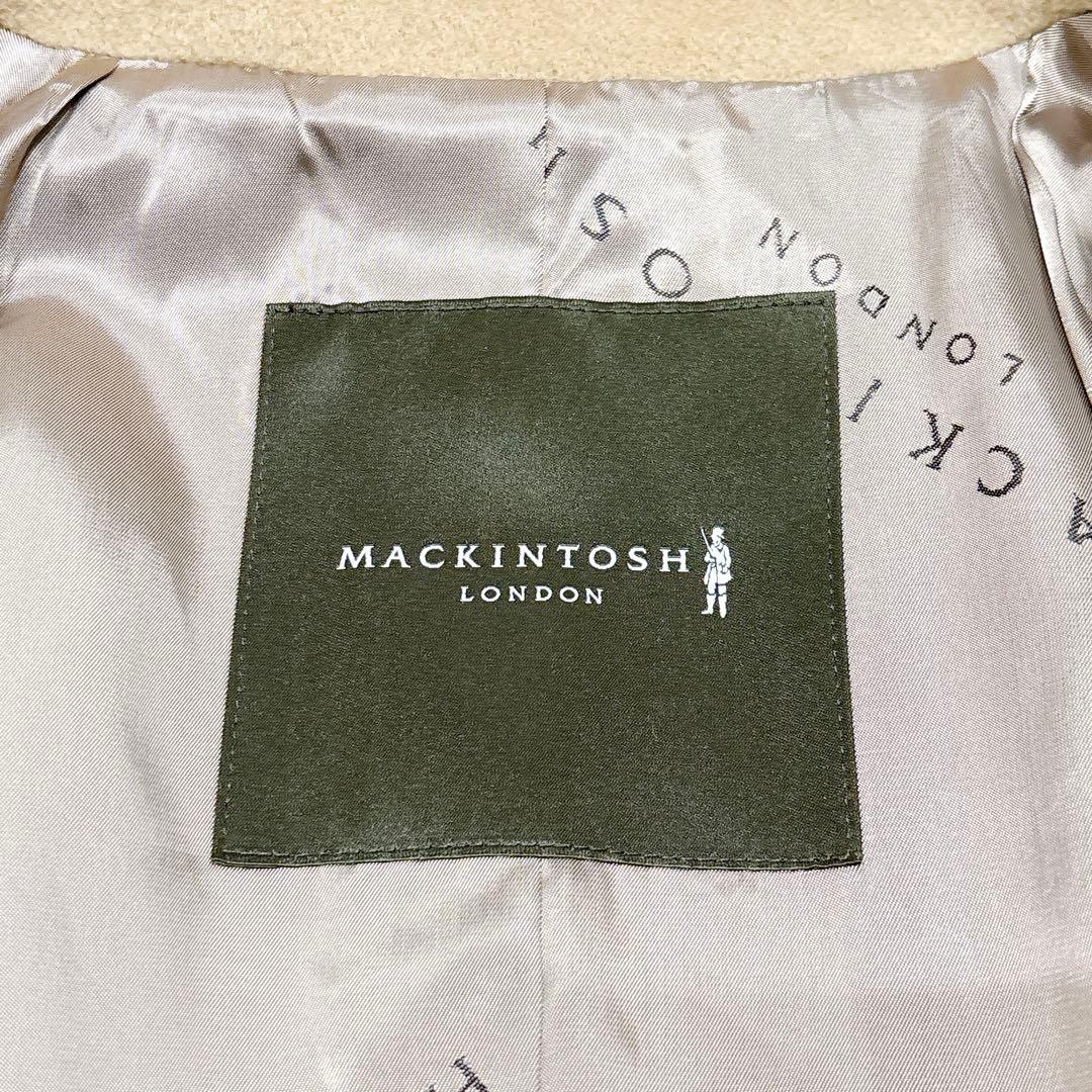 新品同様✨　マッキントッシュ　ロンドン　ピーコート　ウール　カシミヤ